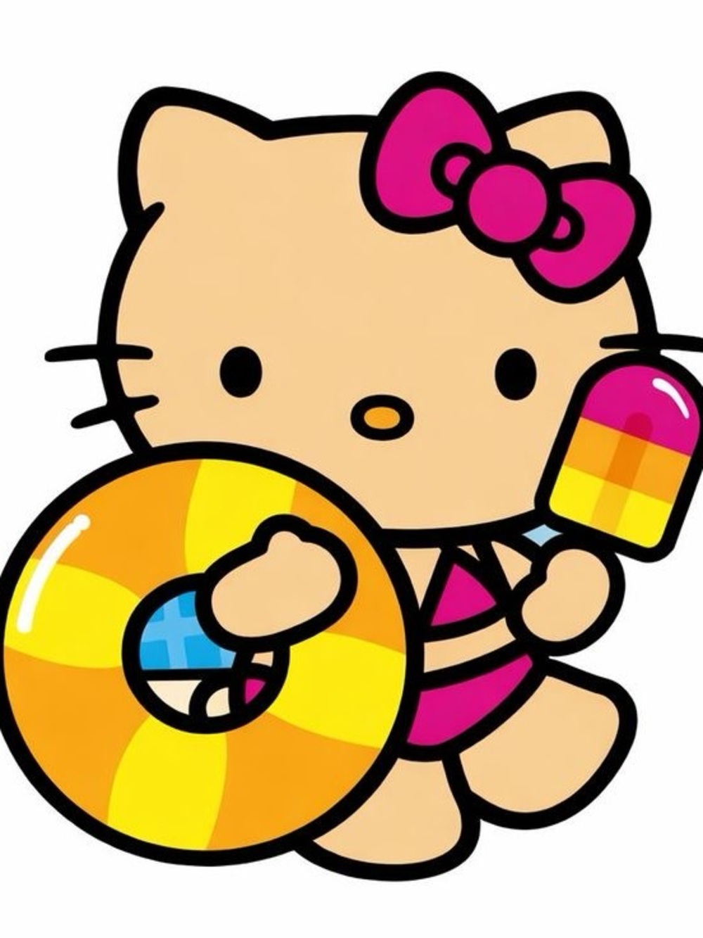 Mini Hello Kitty - Summer Fun - Picture 6 of 16